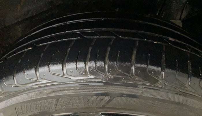 2022 Tata NEXON XZA PLUS PETROL, Petrol, Automatic, 23,210 km, Left Rear Tyre Tread