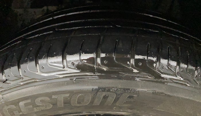 2022 Tata NEXON XZA PLUS PETROL, Petrol, Automatic, 23,210 km, Left Front Tyre Tread