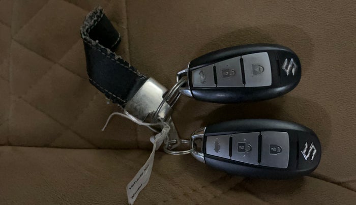 2022 Maruti Ciaz ZETA 1.5 SHVS MT PETROL, Petrol, Manual, 53,833 km, Key Close Up