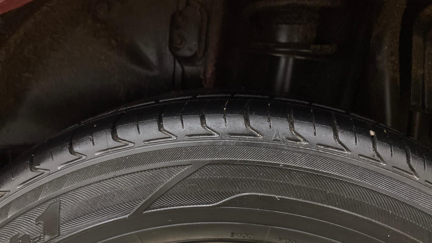 2018 Tata Tiago XZ PETROL, Petrol, Manual, 62,654 km, Left Rear Tyre Tread