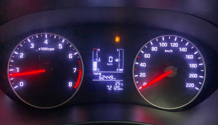 2019 Hyundai Elite i20 SPORTZ PLUS 1.2 DUAL TONE, Petrol, Manual, 72,123 km, Odometer Image