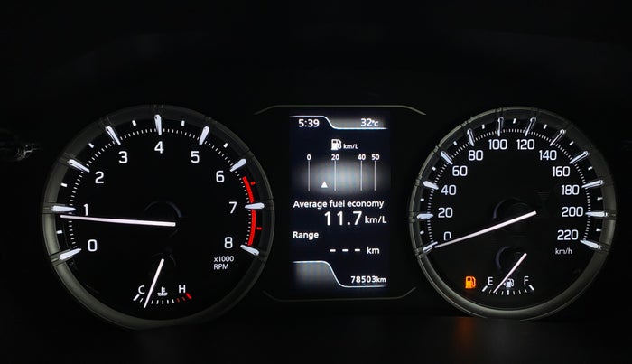 2023 Maruti Grand Vitara ZETA SMART HYBRID, Petrol, Manual, 78,499 km, Odometer Image