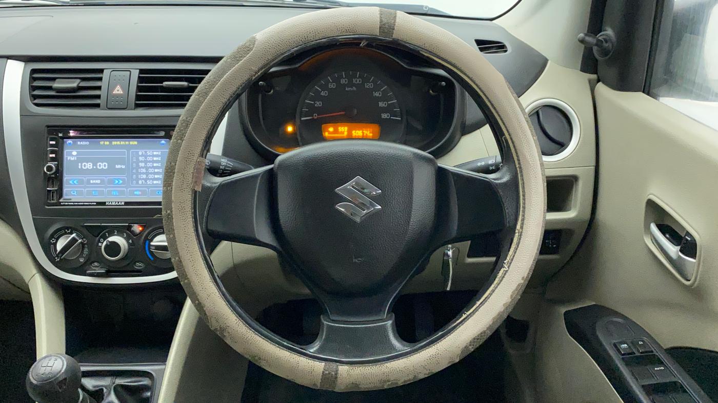 2016 Maruti Celerio VXI, Petrol, Manual, 50,674 km, Steering Wheel Close Up