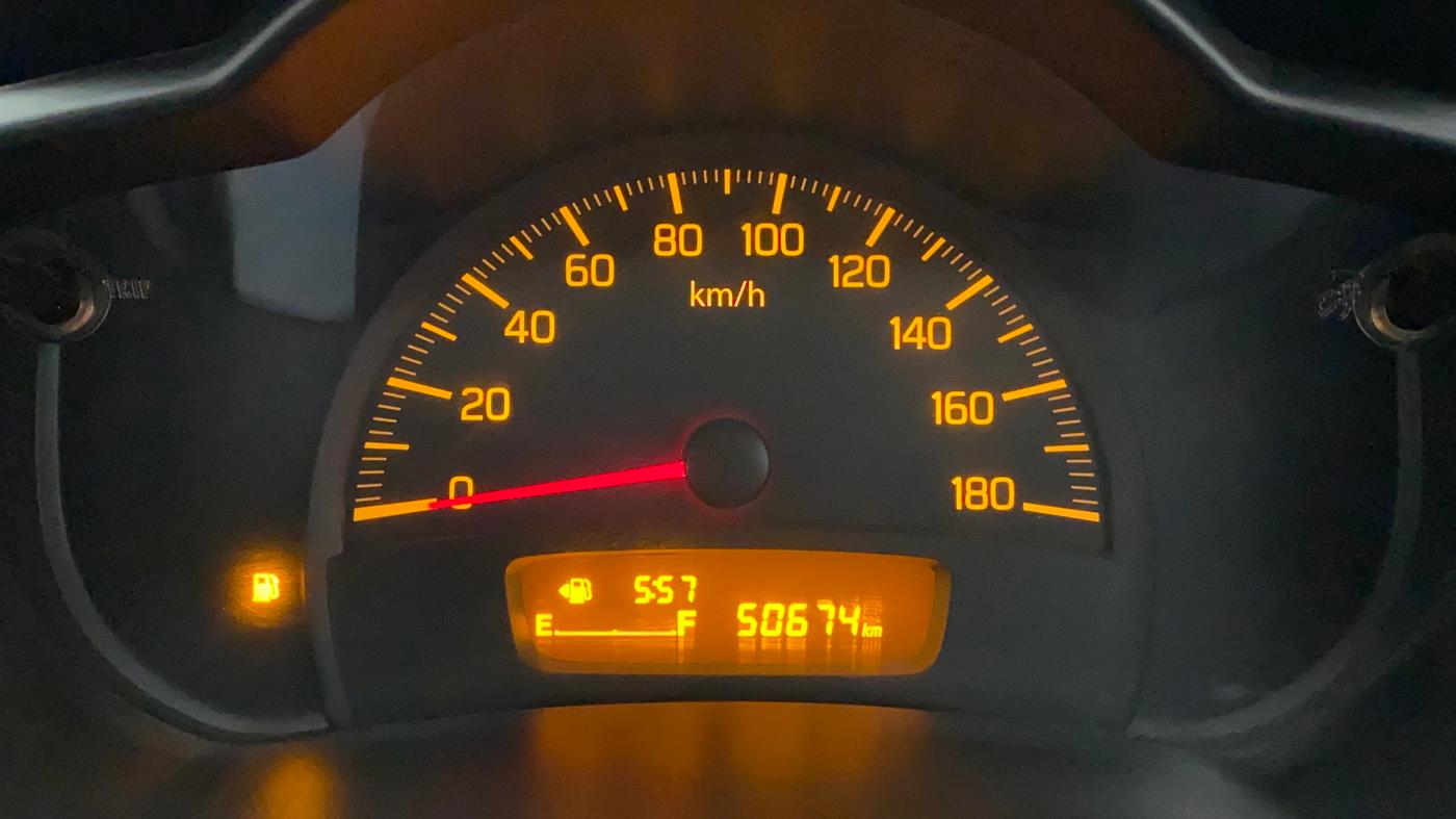 2016 Maruti Celerio VXI, Petrol, Manual, 50,674 km, Odometer Image
