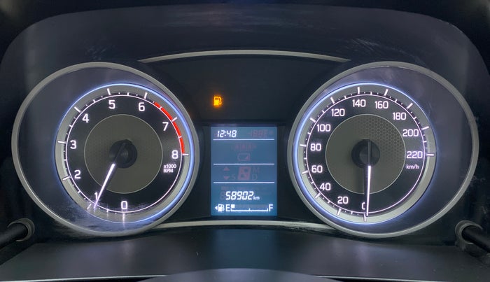 2019 Maruti Dzire VXI, Petrol, Manual, 59,044 km, Odometer Image