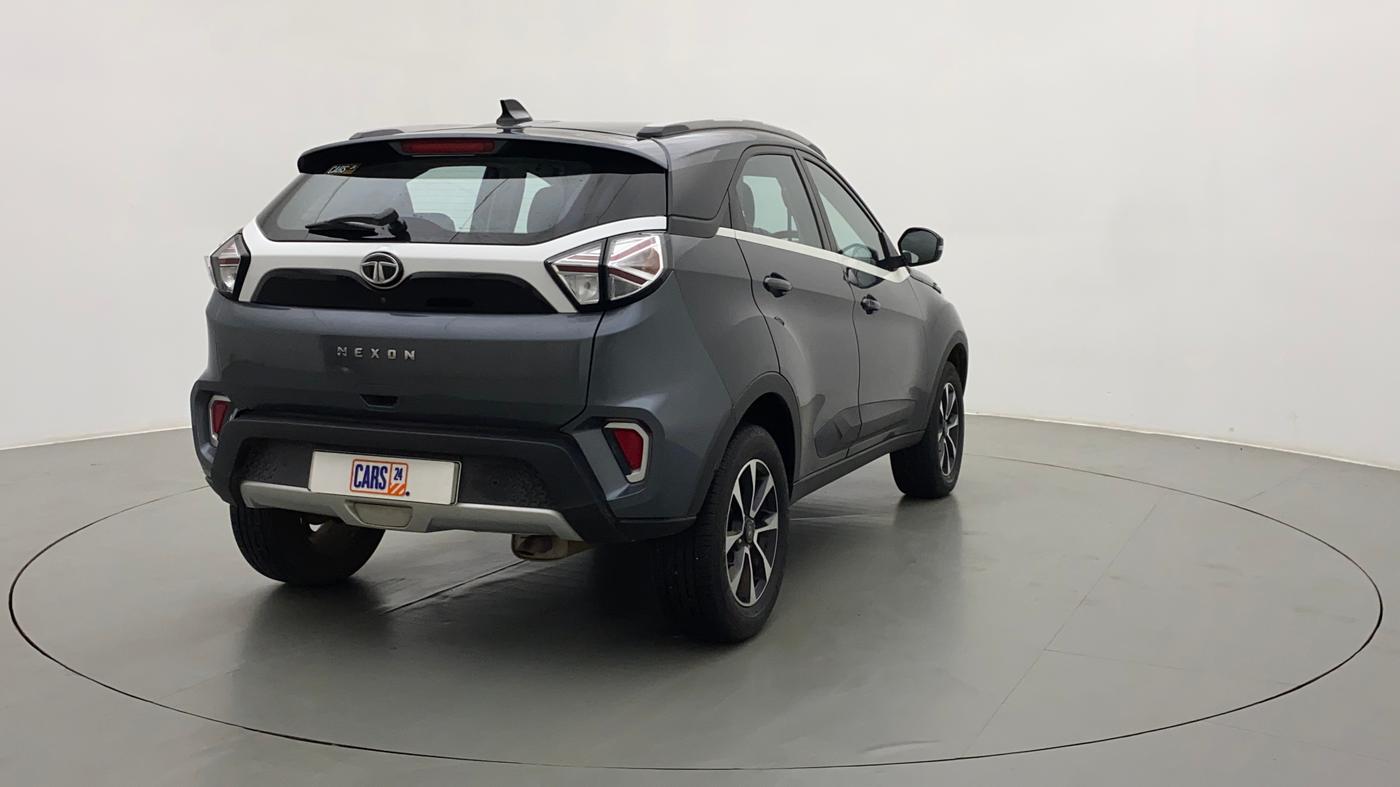 2021 Tata NEXON XZA PLUS (O) PETROL, Petrol, Automatic, 9,763 km, Right Back Diagonal
