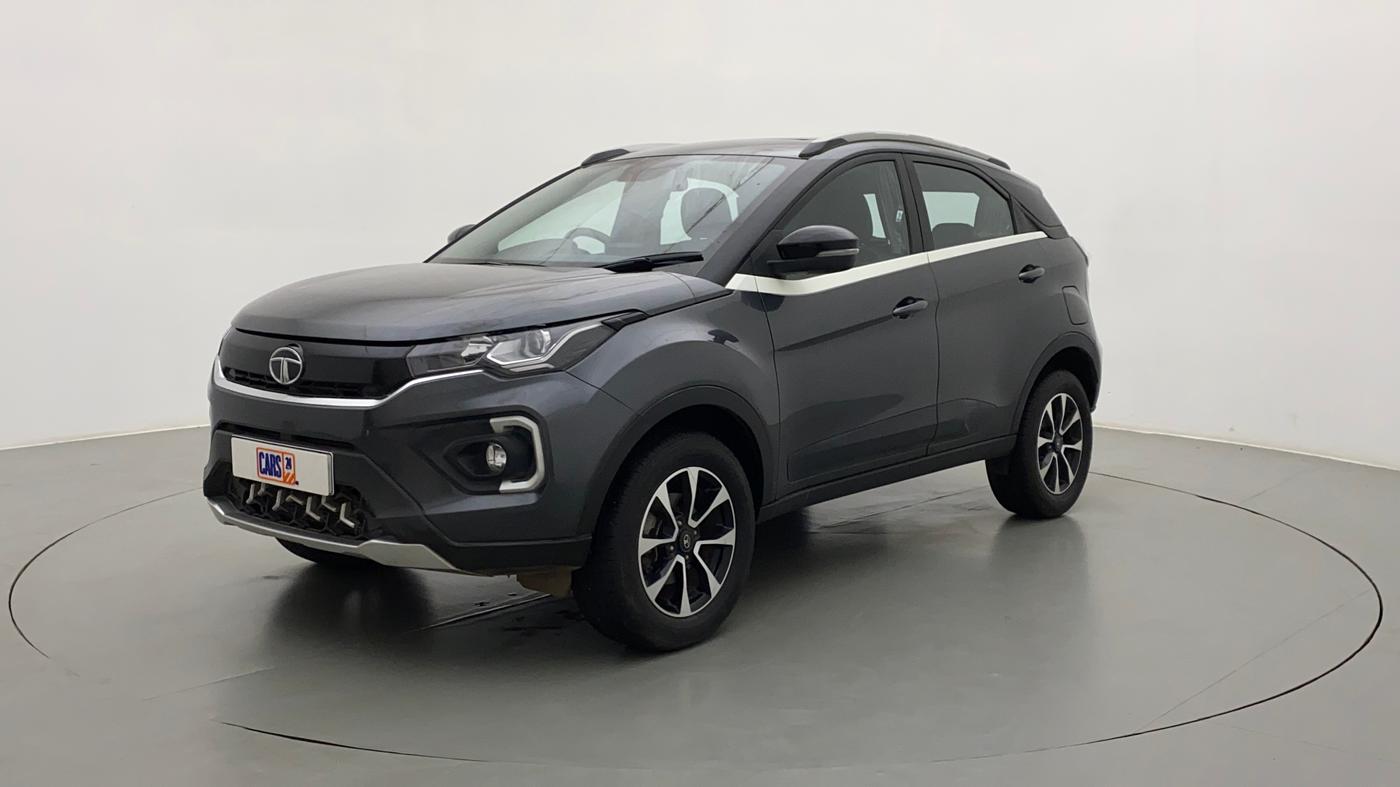 2021 Tata NEXON XZA PLUS (O) PETROL, Petrol, Automatic, 9,763 km, Left Front Diagonal