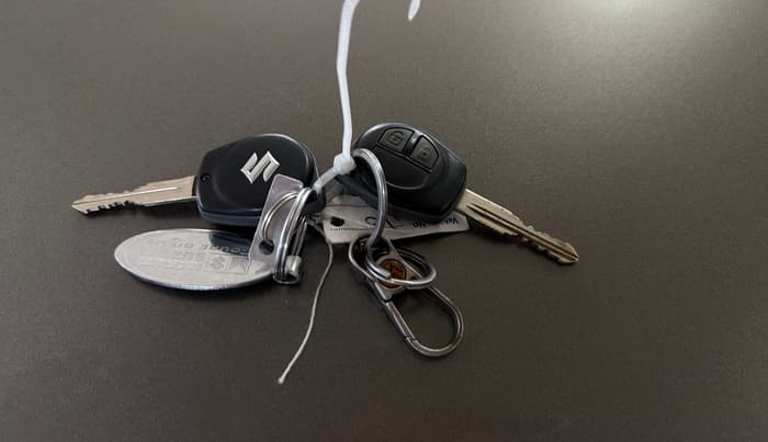 2015 Maruti Swift Dzire VXI, Petrol, Manual, 31,965 km, Key Close Up
