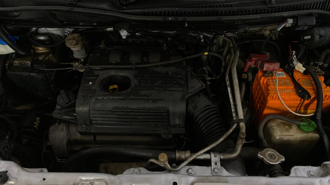 2015 Maruti Wagon R 1.0 LXI CNG, CNG, Manual, 85,882 km, Engine View