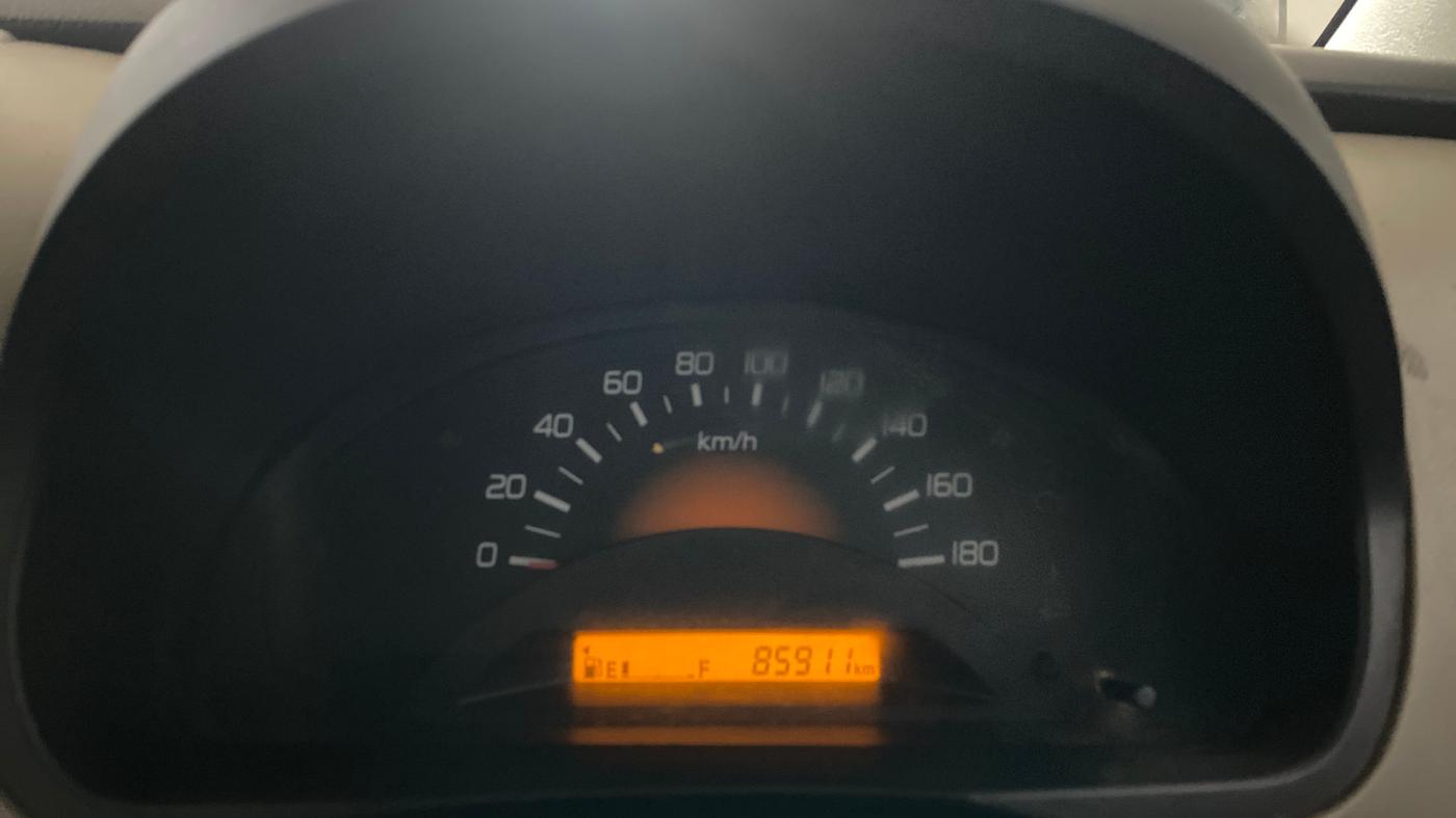 2015 Maruti Wagon R 1.0 LXI CNG, CNG, Manual, 85,882 km, Odometer Image