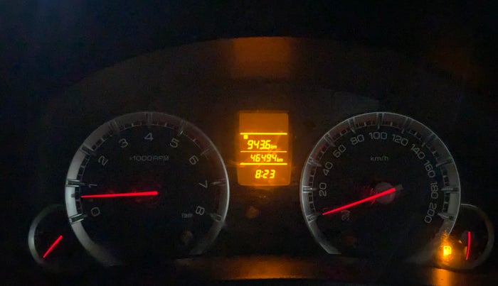 2014 Maruti Swift Dzire VXI, Petrol, Manual, 46,484 km, Odometer Image