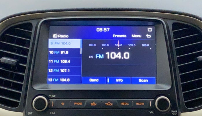 2018 Hyundai NEW SANTRO SPORTZ AMT, Petrol, Automatic, 24,127 km, Infotainment System