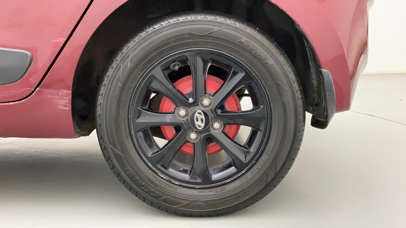 2015 Hyundai Grand i10 ASTA AT 1.2 KAPPA VTVT, Petrol, Automatic, 88,336 km, Left Rear Wheel