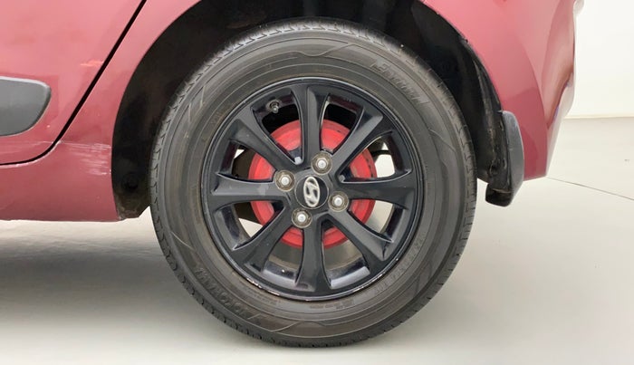 2015 Hyundai Grand i10 ASTA AT 1.2 KAPPA VTVT, Petrol, Automatic, 88,336 km, Left Rear Wheel