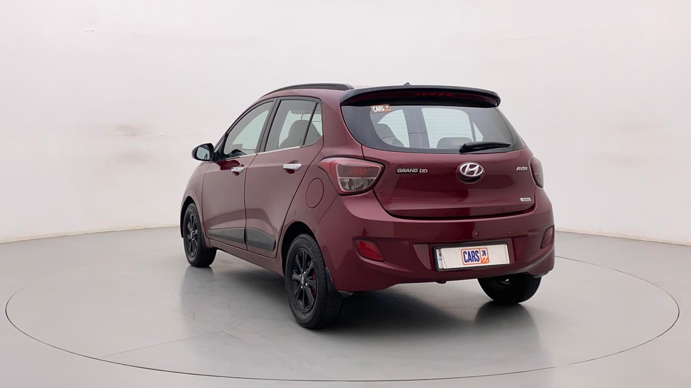 2015 Hyundai Grand i10 ASTA AT 1.2 KAPPA VTVT, Petrol, Automatic, 88,336 km, Left Back Diagonal