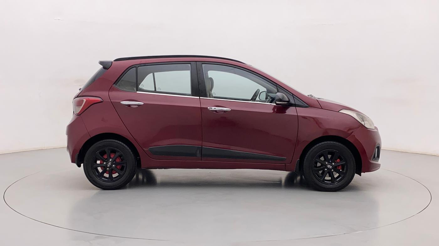 2015 Hyundai Grand i10 ASTA AT 1.2 KAPPA VTVT, Petrol, Automatic, 88,336 km, Right Side View