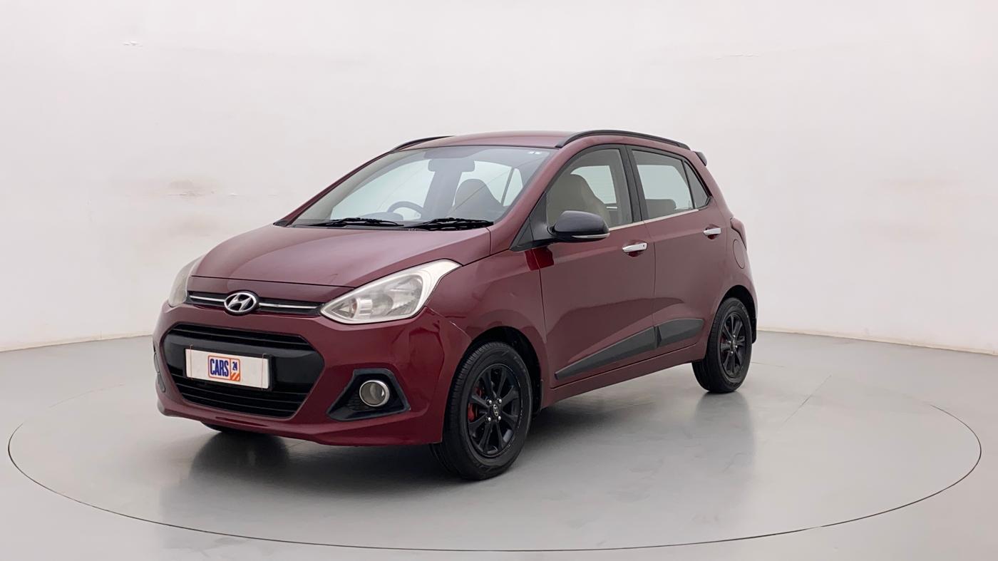 2015 Hyundai Grand i10 ASTA AT 1.2 KAPPA VTVT, Petrol, Automatic, 88,336 km, Left Front Diagonal