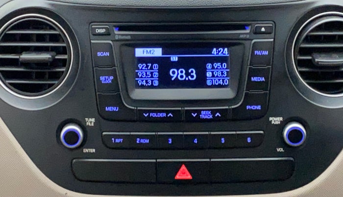 2015 Hyundai Grand i10 ASTA AT 1.2 KAPPA VTVT, Petrol, Automatic, 88,336 km, Infotainment System