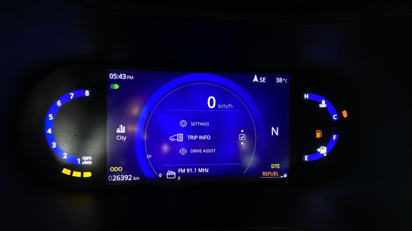 2024 Tata NEXON CREATIVE+ AMT 1.2 PETROL, Petrol, Automatic, 26,387 km, Odometer Image