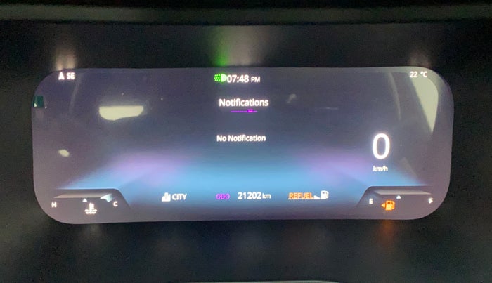 2023 Tata NEXON FEARLESS + S P MT, Petrol, Manual, 21,169 km, Odometer Image