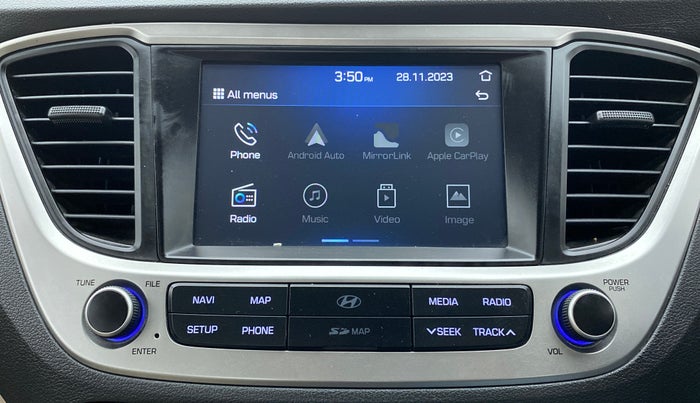 2018 Hyundai Verna 1.6 VTVT SX O, Petrol, Manual, 37,629 km, Apple CarPlay and Android Auto