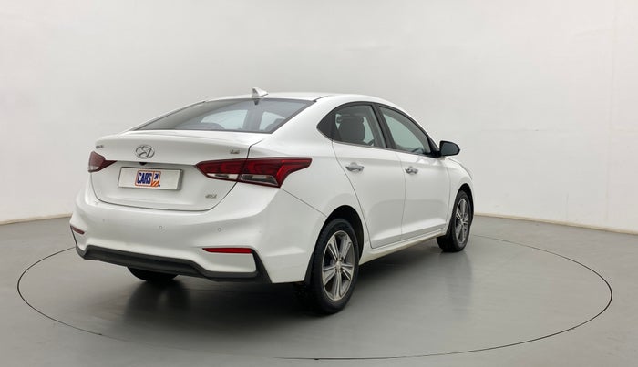 2018 Hyundai Verna 1.6 VTVT SX O, Petrol, Manual, 37,629 km, Right Back Diagonal