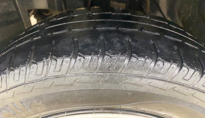 2018 Datsun Go T, Petrol, Manual, 15,519 km, Left Front Tyre Tread