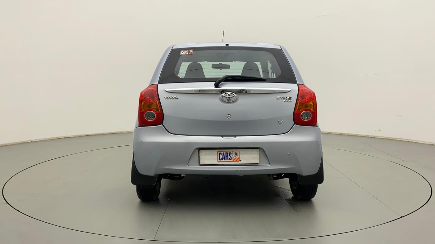 2012 Toyota Etios Liva V, Petrol, Manual, 37,605 km, Back/Rear