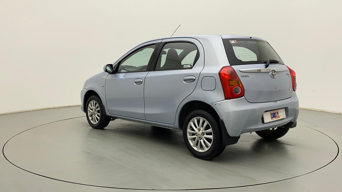 2012 Toyota Etios Liva V, Petrol, Manual, 37,605 km, Left Back Diagonal