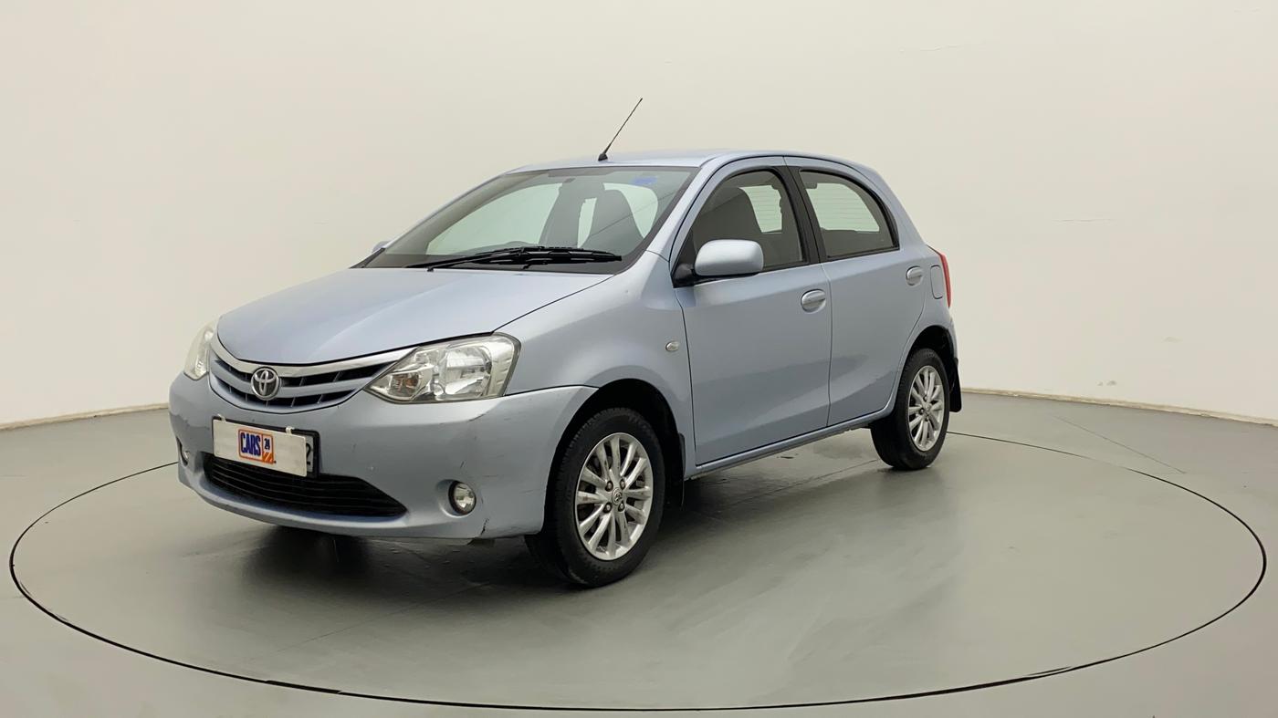 2012 Toyota Etios Liva V, Petrol, Manual, 37,605 km, Left Front Diagonal