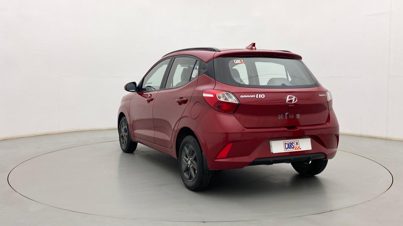 2020 Hyundai GRAND I10 NIOS SPORTZ 1.2 KAPPA VTVT, Petrol, Manual, 49,316 km, Left Back Diagonal