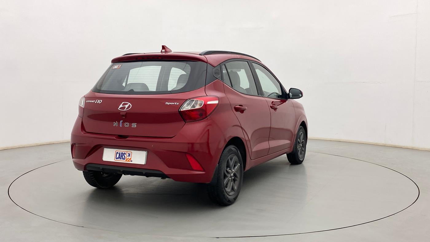 2020 Hyundai GRAND I10 NIOS SPORTZ 1.2 KAPPA VTVT, Petrol, Manual, 49,316 km, Right Back Diagonal