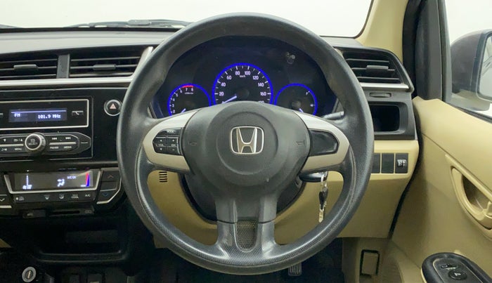 2017 Honda Amaze 1.2L I-VTEC S, Petrol, Manual, 65,945 km, Steering Wheel Close Up
