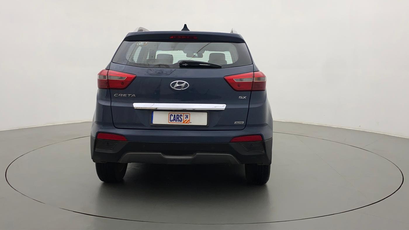 2017 Hyundai Creta SX PLUS AT 1.6 PETROL, Petrol, Automatic, 60,616 km, Back/Rear