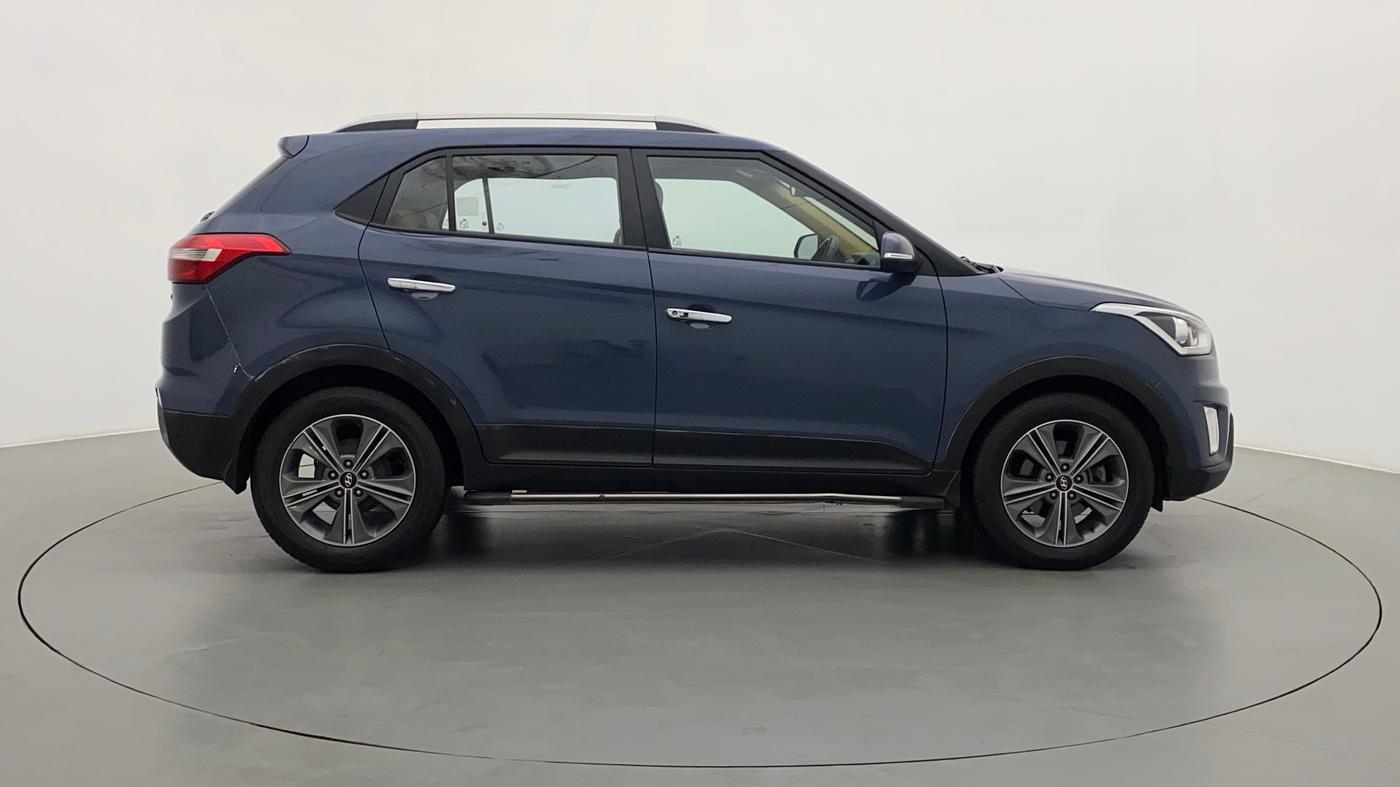 2017 Hyundai Creta SX PLUS AT 1.6 PETROL, Petrol, Automatic, 60,616 km, Right Side