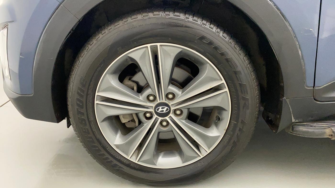 2017 Hyundai Creta SX PLUS AT 1.6 PETROL, Petrol, Automatic, 60,616 km, Left Front Wheel