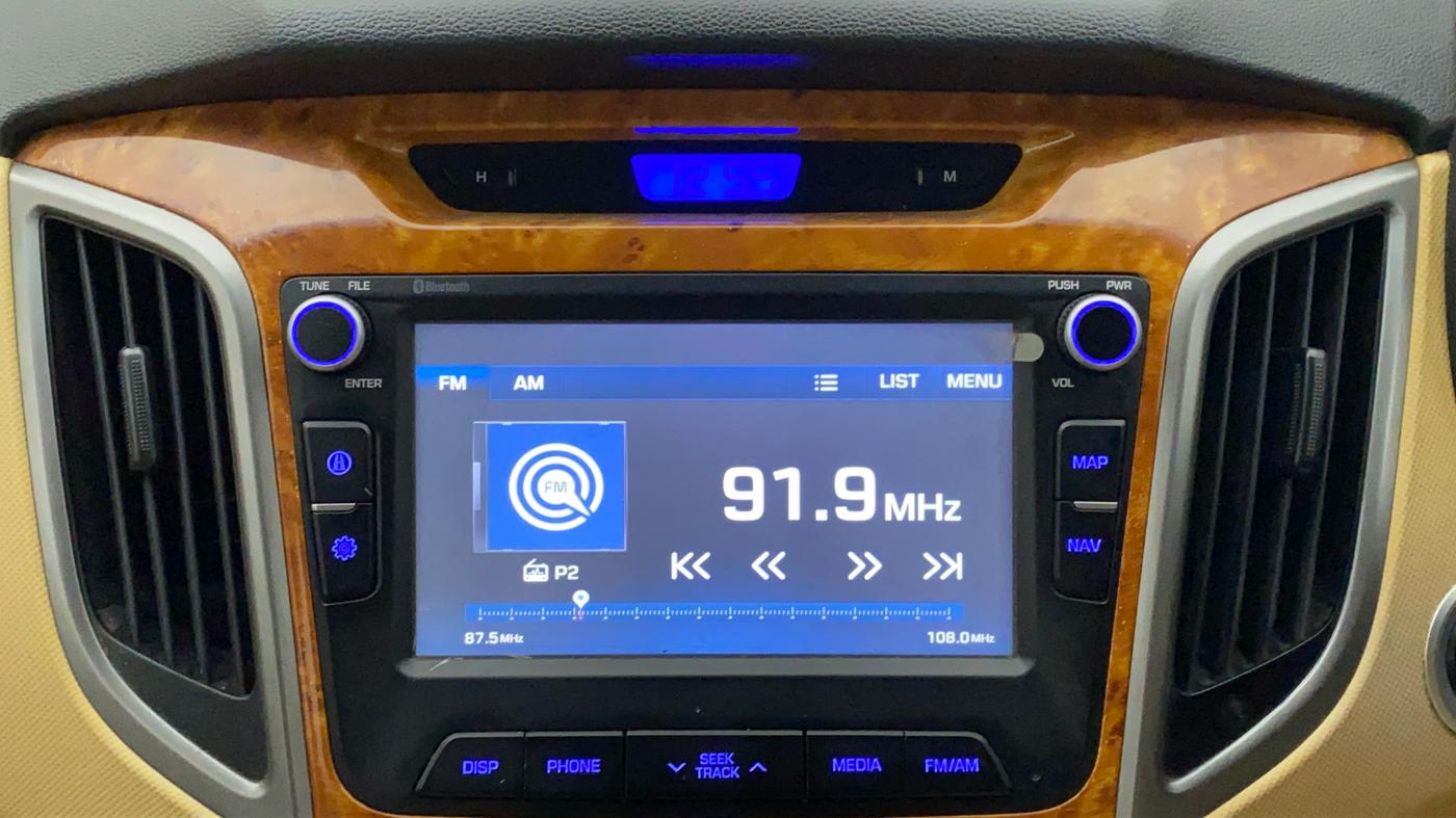 2017 Hyundai Creta SX PLUS AT 1.6 PETROL, Petrol, Automatic, 60,616 km, Infotainment System