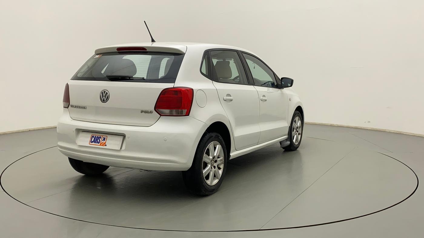 2011 Volkswagen Polo HIGHLINE1.2L, Petrol, Manual, 75,749 km, Right Back Diagonal