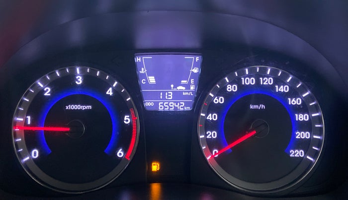 2016 Hyundai Verna 1.6 CRDI SX, Diesel, Manual, 66,736 km, Odometer Image