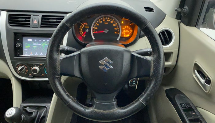 2016 Maruti Celerio VXI CNG D, CNG, Manual, 19,190 km, Steering Wheel Close Up