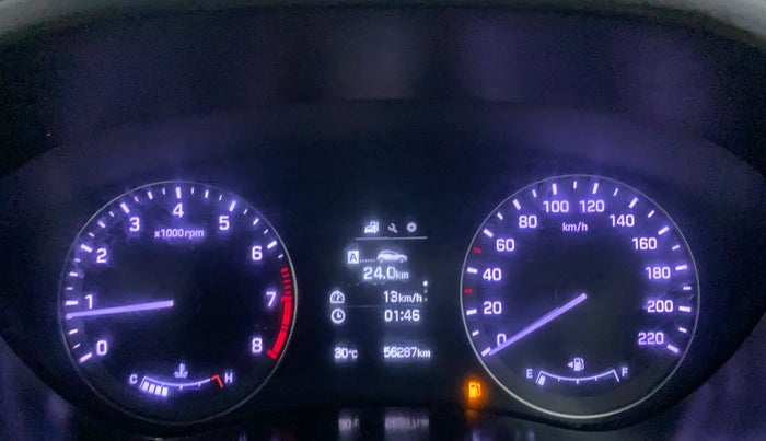 2014 Hyundai Elite i20 ASTA 1.2, Petrol, Manual, 56,287 km, Odometer Image
