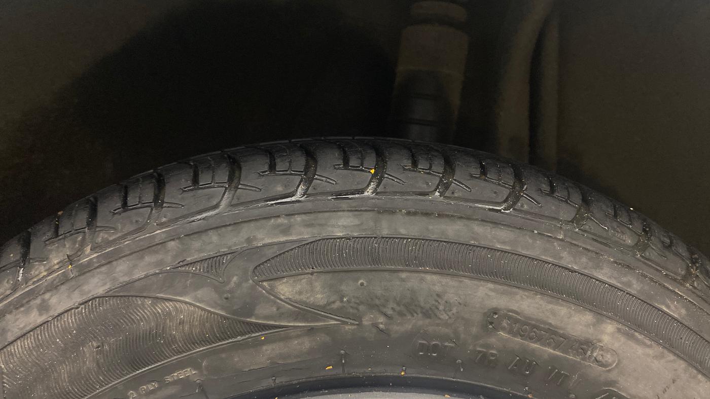 2016 Nissan Micra XL CVT, Petrol, Automatic, 65,676 km, Left Rear Tyre Tread