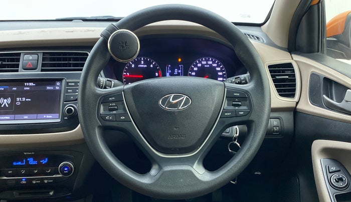 2018 Hyundai Elite i20 ASTA 1.4 CRDI, Diesel, Manual, 91,625 km, Steering Wheel Close Up