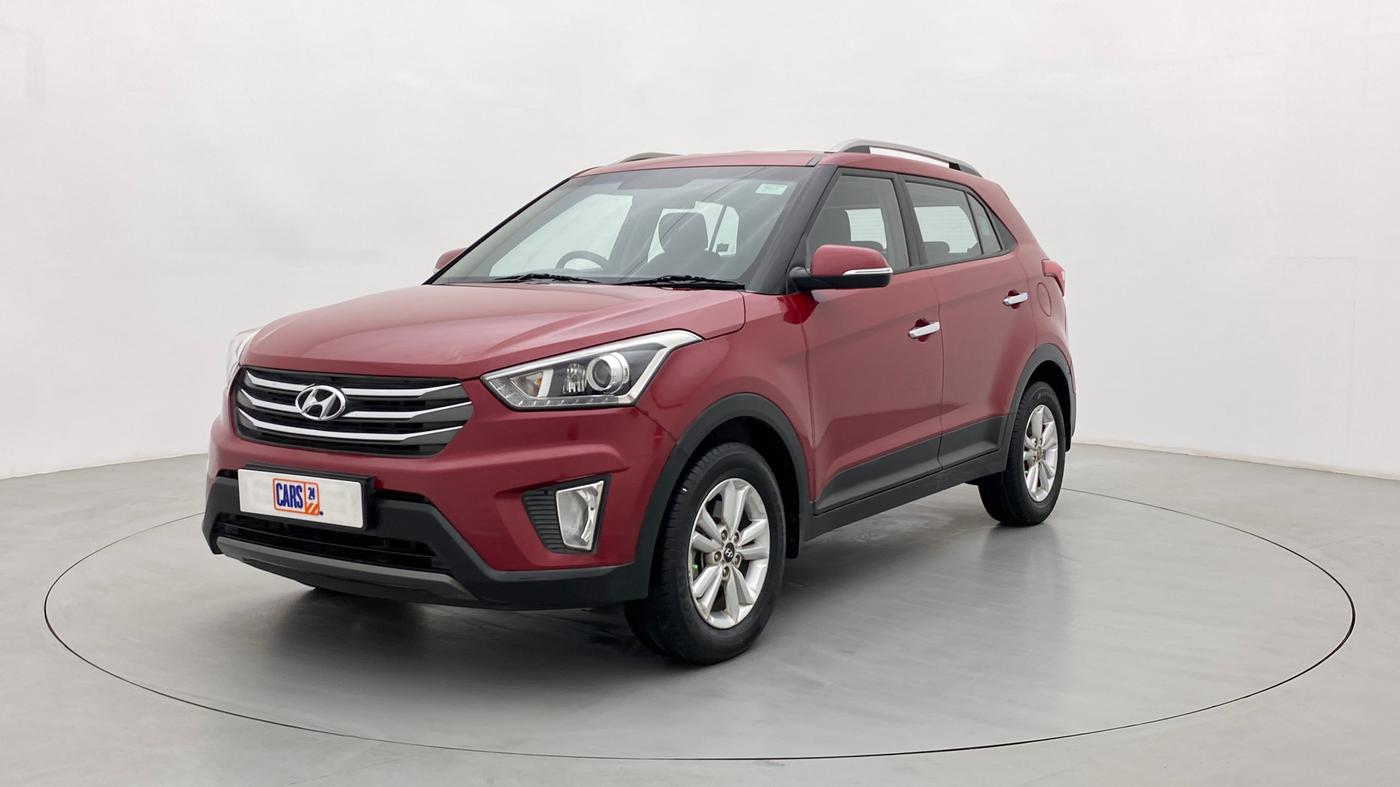 2016 Hyundai Creta 1.6 CRDI SX PLUS AUTO, Diesel, Automatic, 69,111 km, Left Front Diagonal