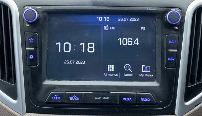2019 Hyundai Creta SX 1.6 PETROL, Petrol, Manual, 63,334 km, Infotainment System