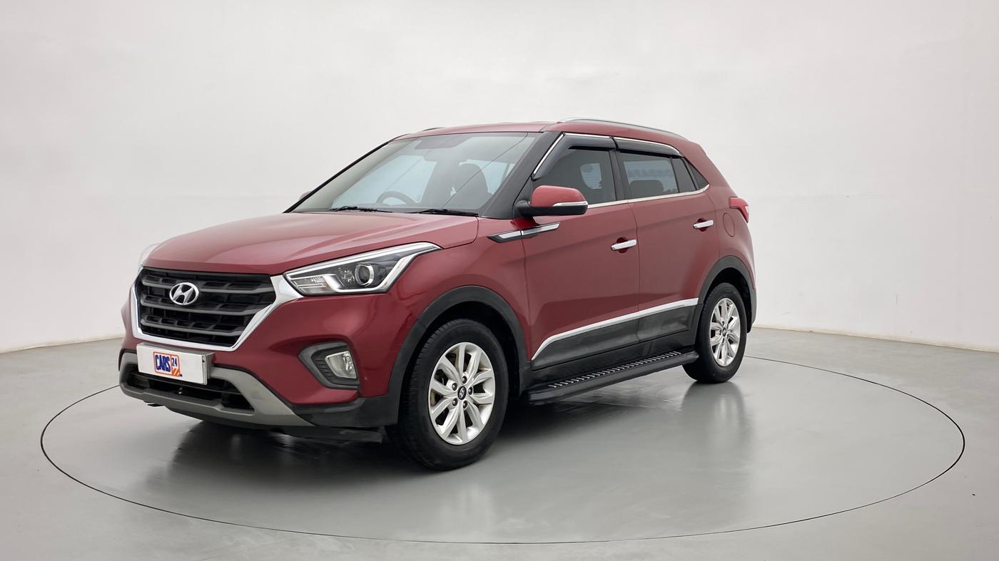 2019 Hyundai Creta SX 1.6 PETROL, Petrol, Manual, 63,334 km, Left Front Diagonal