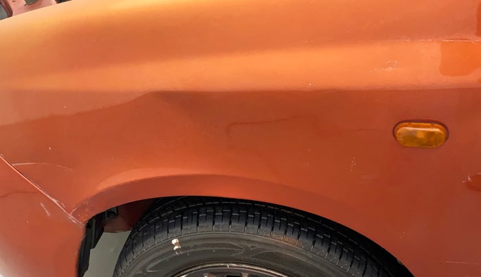 2012 Maruti Alto K10 LXI P, Petrol, Manual, 39,260 km, Left fender - Minor scratches