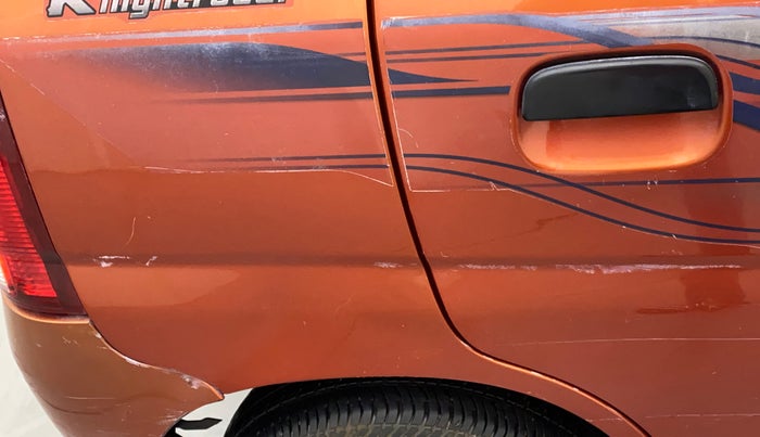 2012 Maruti Alto K10 LXI P, Petrol, Manual, 39,260 km, Right quarter panel - Slightly dented