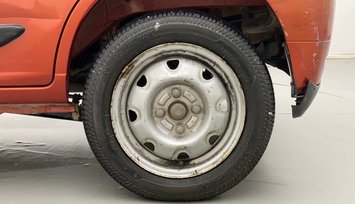 2012 Maruti Alto K10 LXI P, Petrol, Manual, 39,260 km, Left Rear Wheel