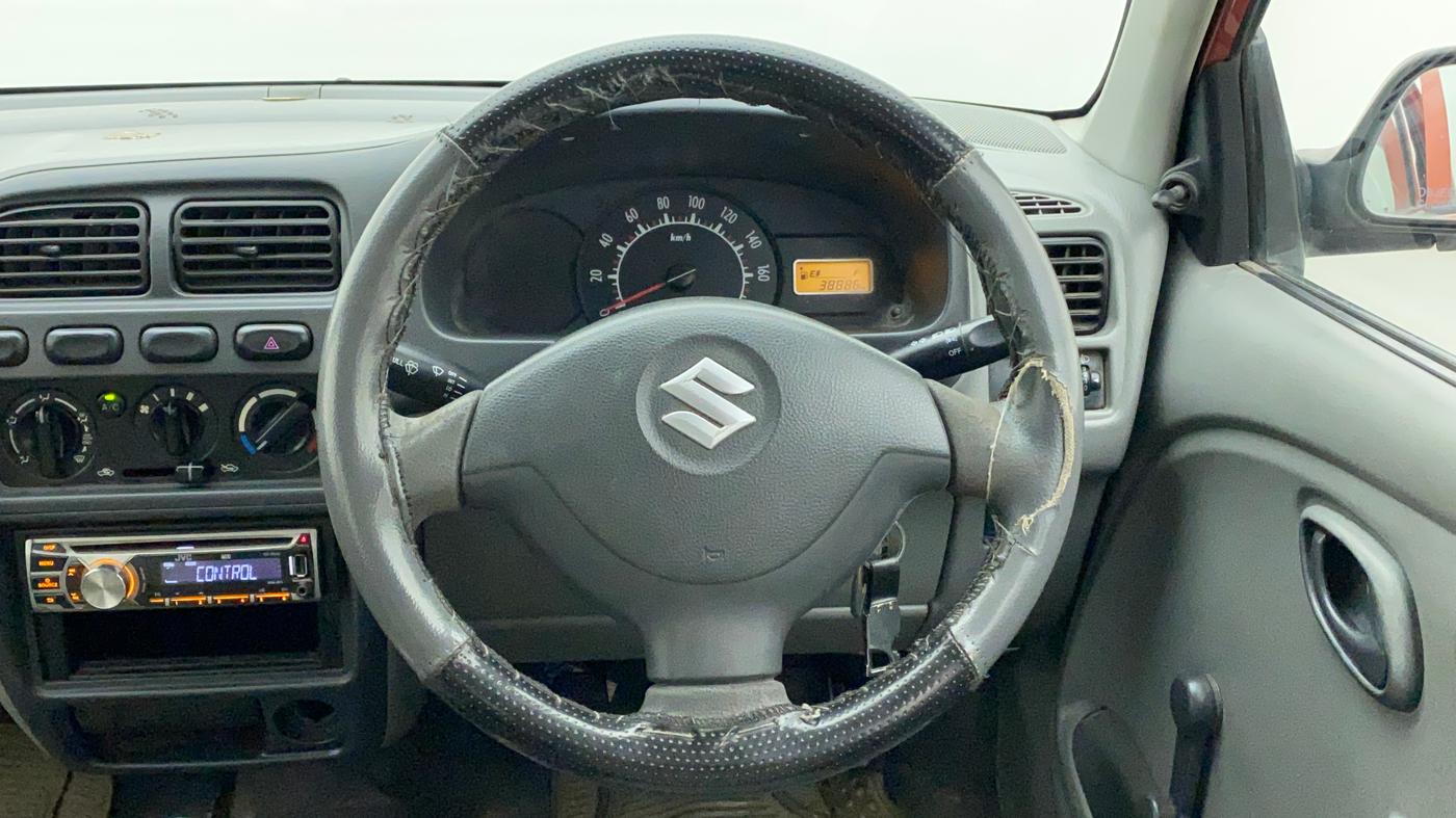 2012 Maruti Alto K10 LXI P, Petrol, Manual, 39,260 km, Steering Wheel Close Up